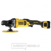 Aku bezuhlíková rotační leštička 125 mm - 180 mm DeWALT DCM849P2 Náhled