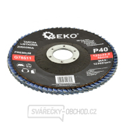Geko - Lamelový kotouč ZIRCON 125mm P40 Náhled