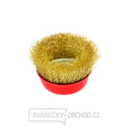 Mosazný drátěný přední kartáč 75 mm/3