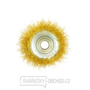 Mosazný drátěný přední kartáč 75 mm/3