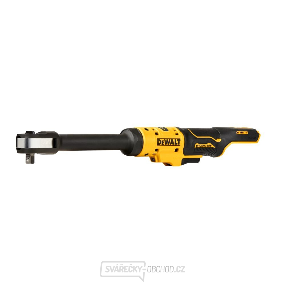 Aku bezuhlíková ráčna s otevřenou hlavou DeWALT DCF503EN 12 V 3/8" (bez akumulátoru a nabíječky)