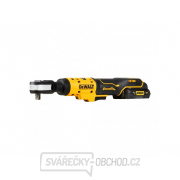 Aku bezuhlíková ráčna s otevřenou hlavou DeWALT DCF504L1G 12 V 1/4