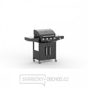 Riwall PRO RGG 41 plynový gril 15 kW se čtyřmi hořáky a bočním vařičem Riwall PRO RGG 41 plynový gril 15 kW se čtyřmi hořáky a bočním vařičem gallery main image