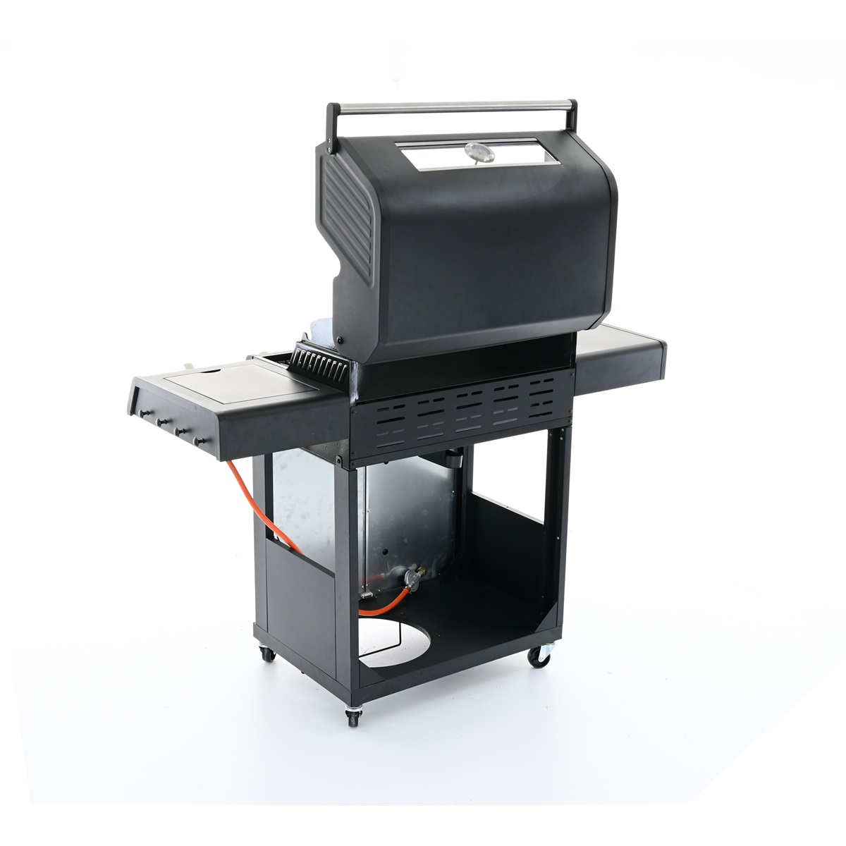 Riwall PRO RGG 41 EXL luxusní plynový gril 17 kW se čtyřmi hořáky a bočním vařičem Náhled