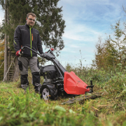 Scheppach BMS 196-88 lištová sekačka na vysokou trávu s pojezdem Náhled