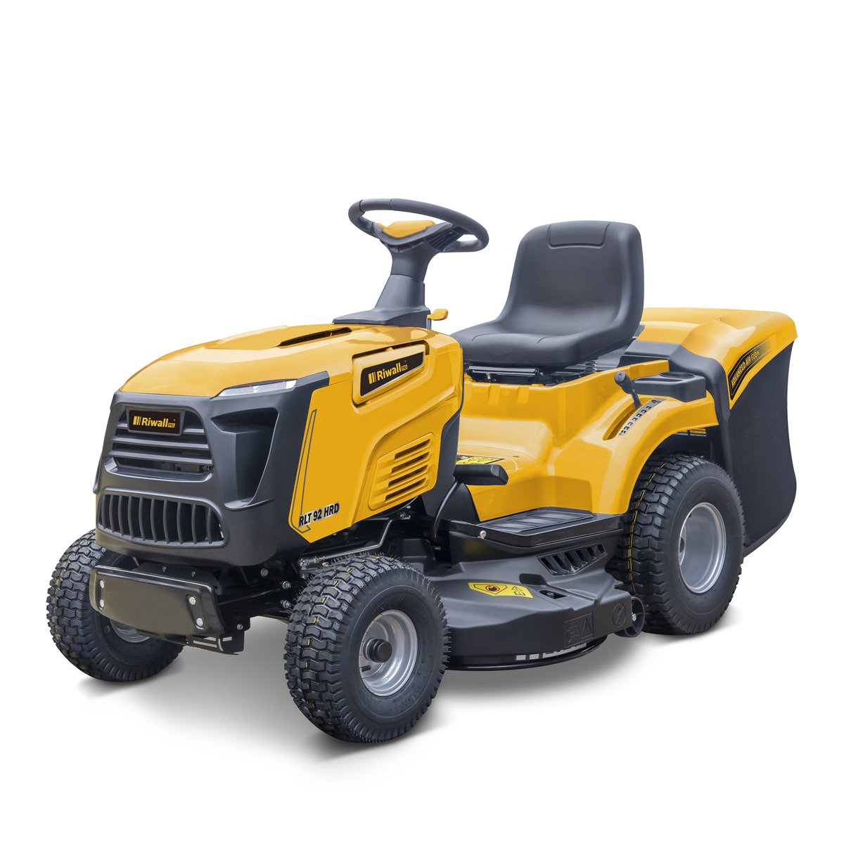 Riwall PRO RLT 92 HRD travní traktor 92 cm se zadním výhozem a hydrostatickou převodovkou TK13G2501001B + Sestavení a zprovoznění sekačky/traktoru v hodnotě 499 Kč