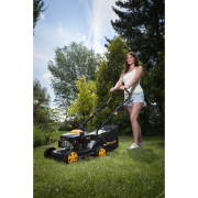 Riwall PRO RPM 4032 P multifunkční travní sekačka 2v1 bez pojezdu Náhled