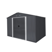Riwall PRO RMSA 8x10 Anthracite zahradní domek kovový 3 x 2,4 m se sedlovou střechou antracit náhled