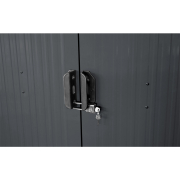 Riwall PRO RMSA 8x10 Anthracite zahradní domek kovový 3 x 2,4 m se sedlovou střechou antracit náhled