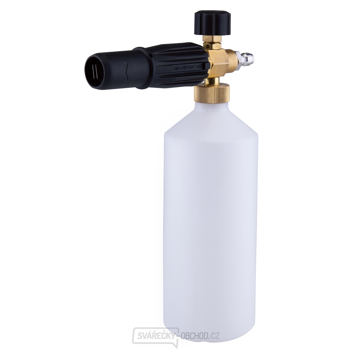 Riwall PRO Profesionální napěňovač 1000 ml s mosazným tělem a regulací (RPPW 207 SET) 