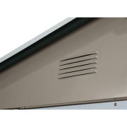 Riwall PRO RMSA 8x10 Brown zahradní domek kovový 3 x 2,4 m se sedlovou střechou hnědý náhled