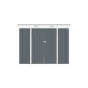 Riwall PRO RMSP 6x8 Anthracite zahradní domek kovový 2,4 x 1,8 m s pultovou střechou antracit Náhled