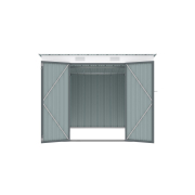 Riwall PRO RMSP 6x8 Anthracite zahradní domek kovový 2,4 x 1,8 m s pultovou střechou antracit náhled