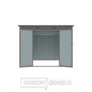 Riwall PRO RMSP 6x8 Brown zahradní domek kovový 2,4 x 1,8 m s pultovou střechou hnědý Riwall PRO RMSP 6x8 Brown zahradní domek kovový 2,4 x 1,8 m s pultovou střechou hnědý náhled