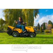 Riwall PRO RLT 102 HRD TWIN dvouválcový travní traktor 102 cm se zadním výhozem a hydrostatickou převodovkou náhled