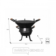 Activa Valencia soudek, celolitinový gril náhled