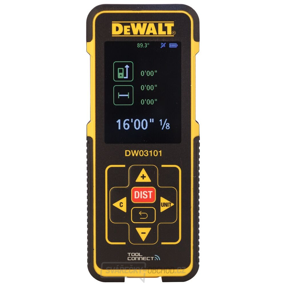Laserový dálkoměr 100 m DeWALT DW03101
