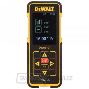 Laserový dálkoměr 100 m DeWALT DW03101 Laserový dálkoměr 100 m DeWALT DW03101 gallery main image