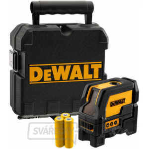 Laserový kříž s olovnicí DeWALT DW0822