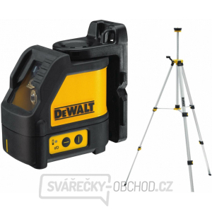 Laserový kříž červerný DeWALT DW088KTRI