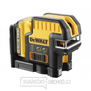 Aku křížový laser s olovnicí 10,8 V DeWALT DCE0822D1G Náhled