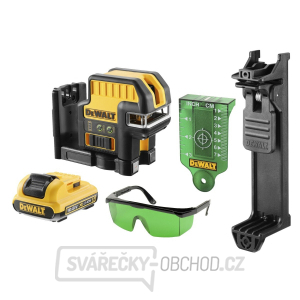 Aku křížový laser s olovnicí 10,8 V DeWALT DCE0822D1G gallery main image