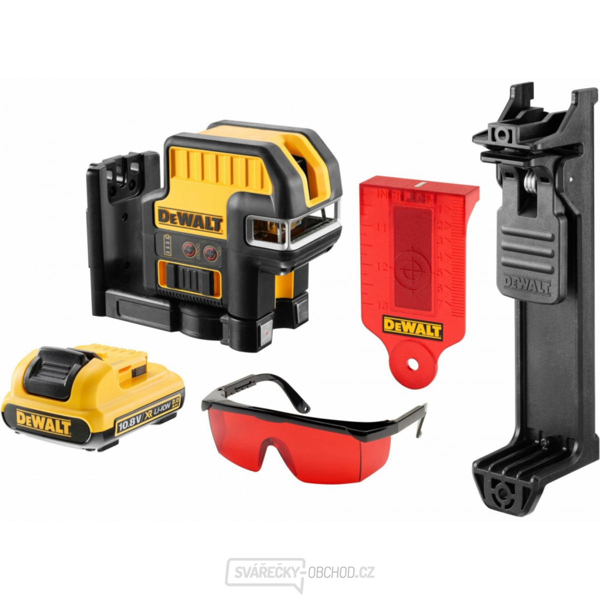 Aku křížový laser 10,8 V DeWALT DCE0822D1R