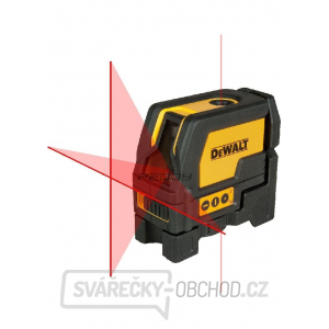 Aku zelený křížový laser s 5 body 12/18 V (bez aku a nabíječky) DeWALT DCE825D1G18