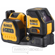 Aku zelený křížový laser s olovnicí 12/18 V DeWALT DCE088NG (bez aku a nabíječky) Náhled