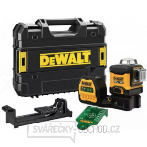 Aku zelený křížový laser s olovnicí 12/18 V DeWALT DCE088NG (bez aku a nabíječky) gallery main image