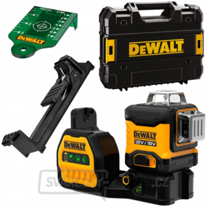 Aku křížový laser 3x 360° 12/18 V DeWALT DCE089NG18