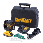 Aku zelený křížový laser 18 V DeWALT DCLE34021D1 gallery main image