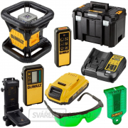 Aku rotační zelený laser 18 V DeWALT DCE079D1G 2.0 Ah  Náhled