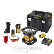 Aku rotační červený laser 18 V DeWALT DCE079D1R gallery main image