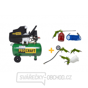 Akční sada 2 Kompresor Procraft AC24 a set příslušenství ke kompresoru | SET2 gallery main image