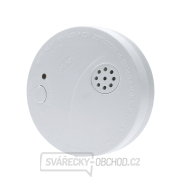 Solight detektor kouře + alarm, 85dB, bílý + 9V baterie Náhled