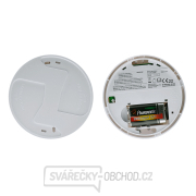 Solight detektor kouře + alarm, 85dB, bílý + 9V baterie náhled