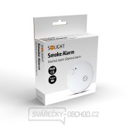 Solight detektor kouře + alarm, 85dB, bílý + 9V baterie náhled