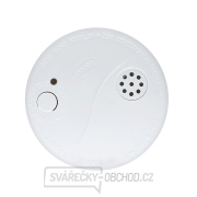 Solight detektor kouře + alarm, 85dB, bílý + 9V baterie Solight detektor kouře + alarm, 85dB, bílý + 9V baterie gallery main image
