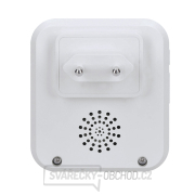 Solight bezdrátový zvonek, do zásuvky, 200m, bílý, learning code Náhled