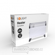 Solight horkovzdušný konvektor 2000W, nastavitelný termostat Náhled