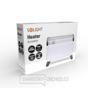 Solight horkovzdušný konvektor 2000W, ventilátor, časovač, nastavitelný termostat Náhled