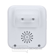 Solight bezdrátový zvonek bezbateriový, do zásuvky, 150m, bílý, learning code Náhled