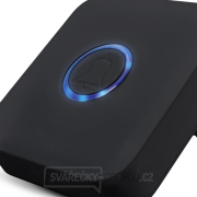 Solight bezdrátový zvonek bezbateriový, do zásuvky, 150m, černý, learning code náhled