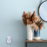 Solight bezdrátový zvonek s elektrickou zásuvkou, do zásuvky, 250m, bílý, learning code náhled