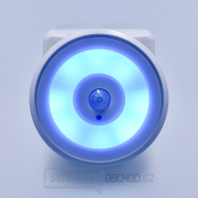 Solight bezdrátový zvonek s nočním světélkem na senzor pohybu, do zásuvky, 250m, bílý, learning code náhled