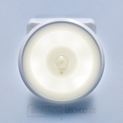 Solight bezdrátový zvonek s nočním světélkem na senzor pohybu, do zásuvky, 250m, bílý, learning code náhled