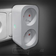Solight WIFI dvojzásuvka s měřením spotřeby náhled