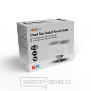 Solight WIFI dvojzásuvka s měřením spotřeby náhled
