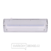 Solight LED nouzové osvětlení, 3,2W, 175lm, IP65, NiCd 800mAh baterie, testovací tlačítko gallery main image